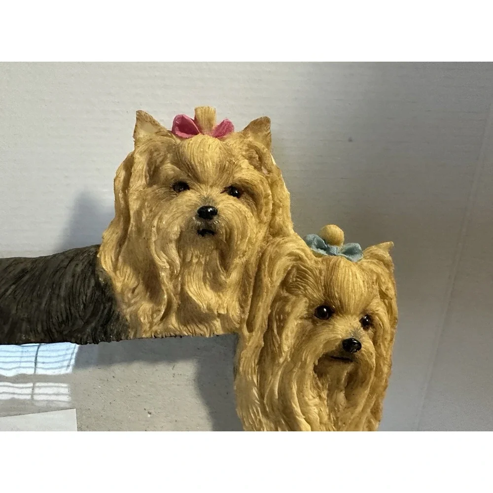 Yorkie Yorkshire Terrier Resin Picture Frame Dimensional Holds 4x6 Photo Dog Mom